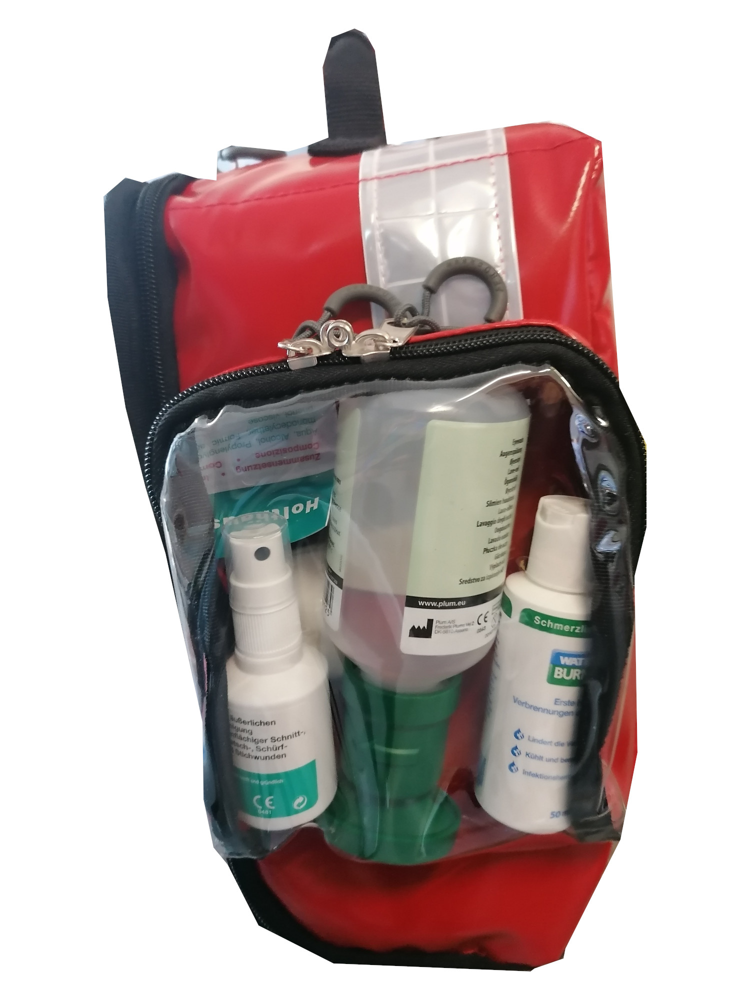 Erste Hilfe Wandtasche – gefüllt mit Erste Hilfe Füllsatz nach ÖNORM Z 1020  Typ 1 erweitert - Rescue3team